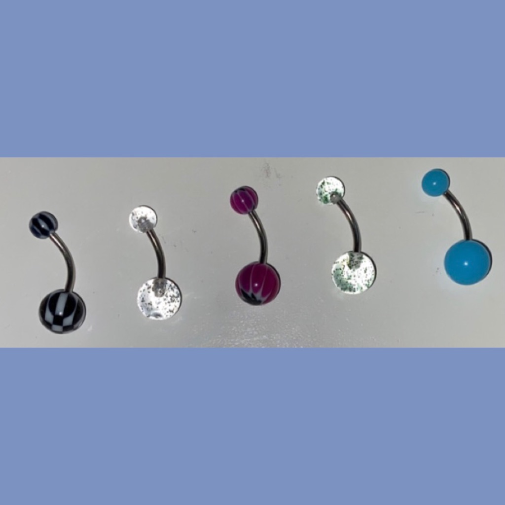 5 Belly Rings